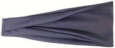 Market Central Sweat Proof Headband For Running And Fitness Breathable Quick Dry Sports Hair Band dark Gray