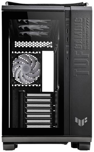 Asus TUF Gaming GT502 PLUS Midi-Tower PC-Gehäuse Schwarz Staubfilter, Seitenfenster