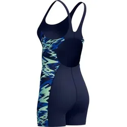 SPEEDO Damen Schwimmanzug Hyperboom Splice Muscleback Legsuit, Größe 40 in Blau Blau