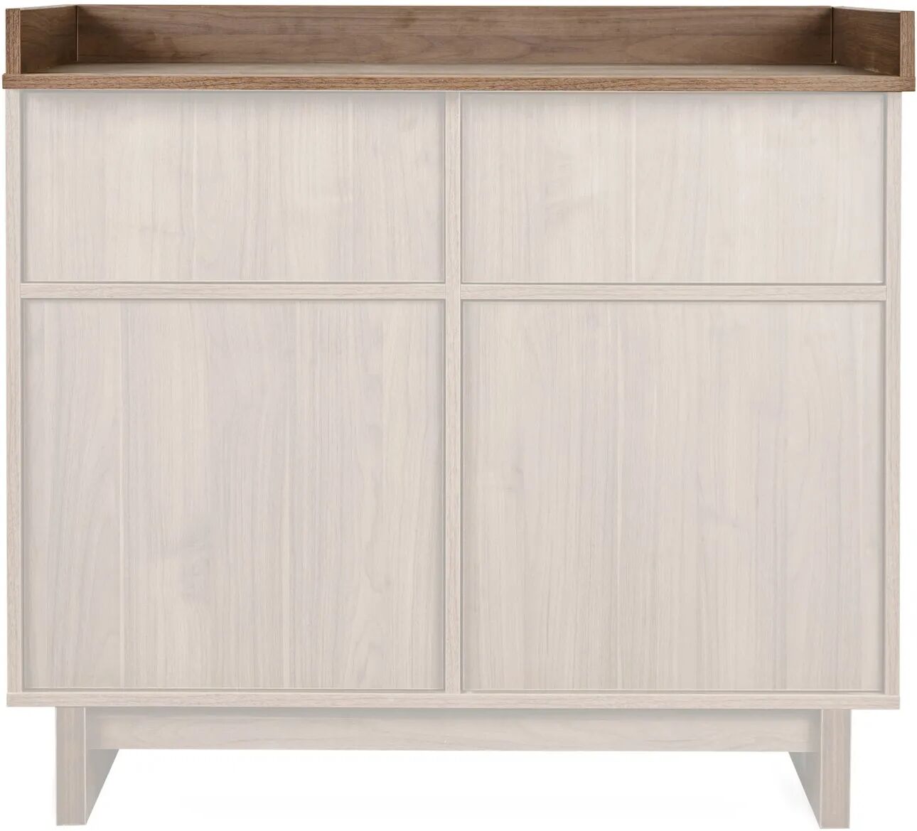 Quax Plan à langer pour commode Kyo Noyer taille unique