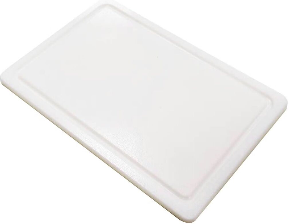 Tagliere Bisetti BIS20 004030 020 professionale con scanalatura Bianco