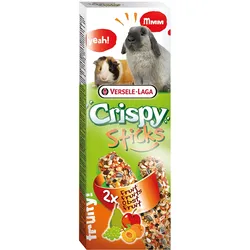 Versele-Laga Crispy Sticks Kaninchen-Meerschweinchen Obst - 2 Stück 8x110 g