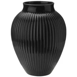 Knabstrup Keramik, Vase, H 27 cm - Fajance - Sort