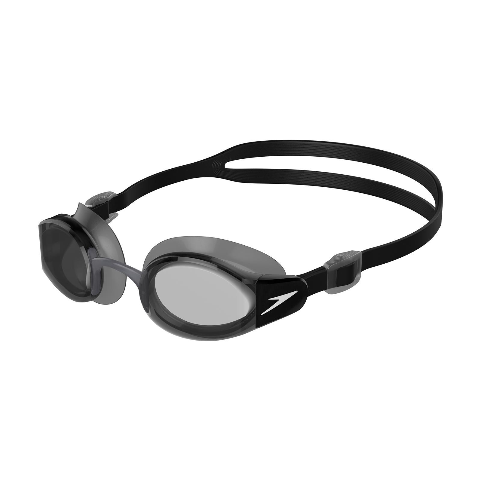 Speedo Herren Mariner Pro 2024 Schwimmbrille (Schwarz/Weiß)