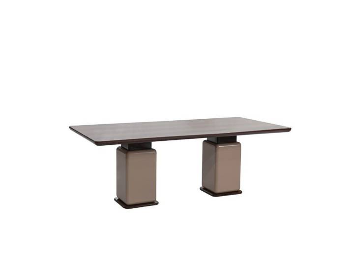 Xlmoebel Esstisch XLMOEBEL Brauner Esstisch aus Holz mit modernem Design (1-St), Made in Europa