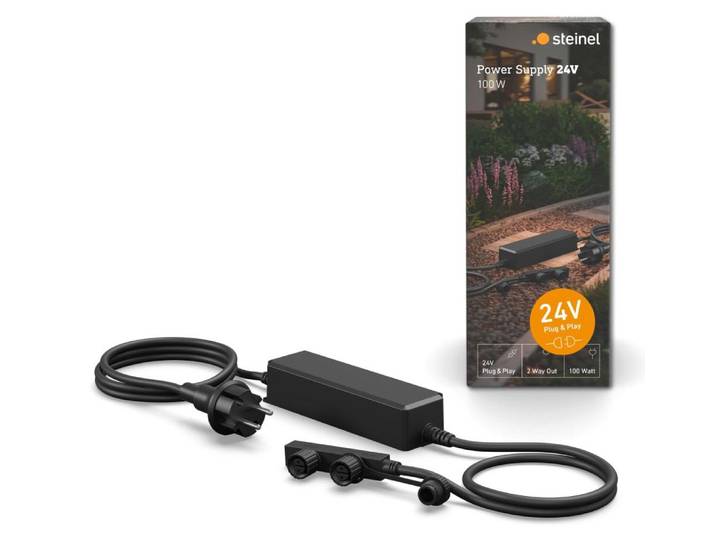 Steinel Netzteil für 24V Garten-Lichtsystem 100 W schwarz