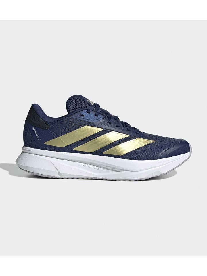 adidas Laufschuhe "DURAMO SL2" in Dunkelblau/ Gold - 42,5