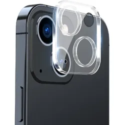 1x Kamera 9H Panzerhartglas für iPhone 15 3D KLAR ECHTES TEMPERED Panzerglas Kameraglas Kamerhartglas Kameraschutzglas