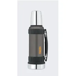 Thermos Thermoskanne für die Arbeit 1200 ml Schwarz, Thermoskanne, Schwarz