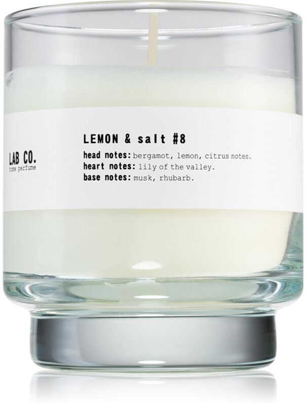 The Olphactory Lab Co. Lemon & Salt scented candle 200 g