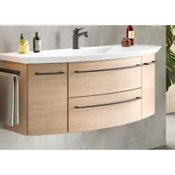Pelipal Waschplatz Cassca Holzoptik Braun Eiche