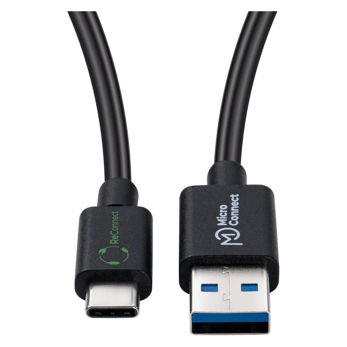MicroConnect ReConnect USB-C to USB-A 3.2 (0.25 m, USB 3.2 Gen 2) (ECO-USB3.2CA0.25)