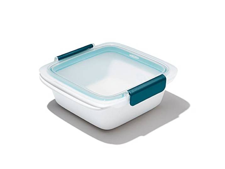 OXO Good Grips Prep & Go-Sandwichbehälter, 1 L Packen Sie köstliche Sandwiches ein, ohne sich Sorgen machen zu müssen, Größe für Sandwiches
