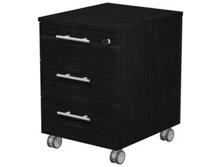 Caisson mobile Flore - L.42 x P.52 x H.61 - 3 tiroirs - Frêne noir