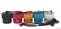 M&M Gewindekappe 1. Stufe Aluminium Farbe: Rot