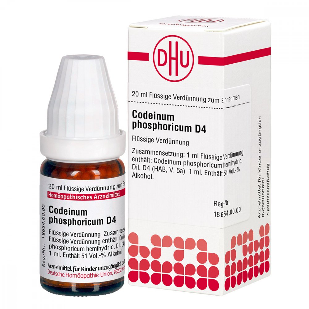 DHU-Arzneimittel GmbH & Co. KG Codein Phosphoricum D4 Dilution 02611498