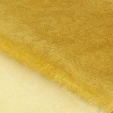 Organza "Delhi", gold glänzend
