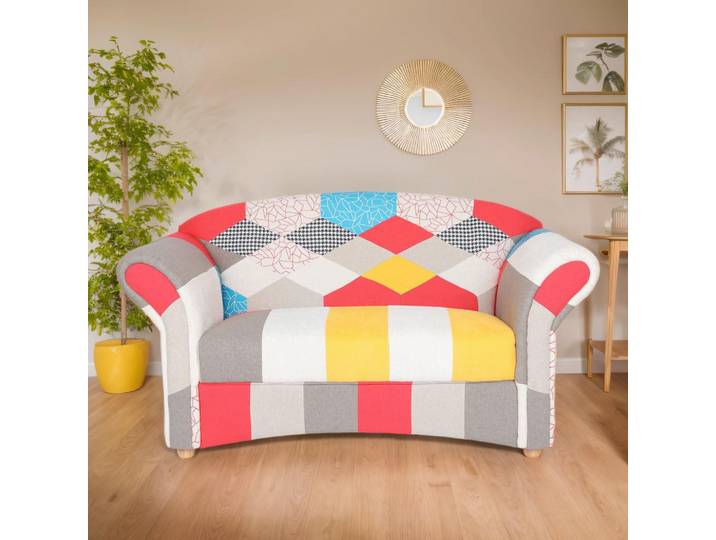 2-Sitzer Loretta, bunt ca. 204x83x85 cm