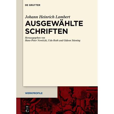 Ausgewählte Schriften, Gebundene Ausgabe von , De Gruyter, 978-3-11-064597-2