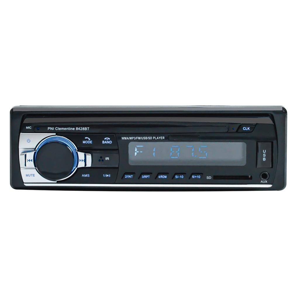 PNI Autoradio MP3-Player Clementine 8428BT 4x45w 1 DIN mit SD, USB, AUX, RCA und Bluetooth (Android Auto) (43699434)