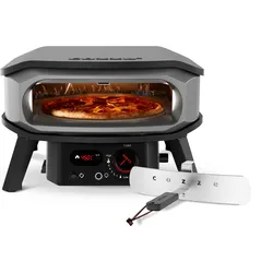 Cozze 13" Premium Gas-Pizzaofen mit rotierendem Stein