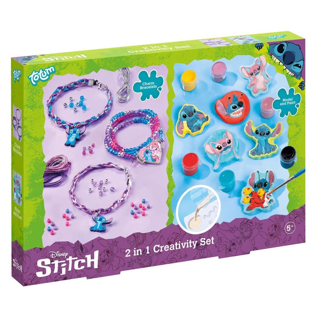 Default DISNEY STITCH 2 in 1 set - Bracelets & (700178)