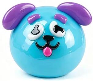 JoyToys Smushers Dog Face Squishy Slow Rise Stress Relief Toy For Sensory Fun blue Dog Face