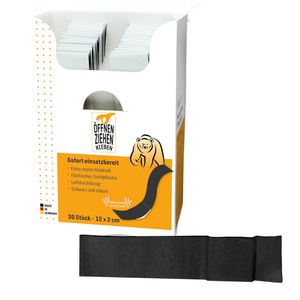 Wero Pflaster PowerTex To Go Finger, 30 Strips, wasserfest, elastisch, atmungsaktiv, 12 x 2cm