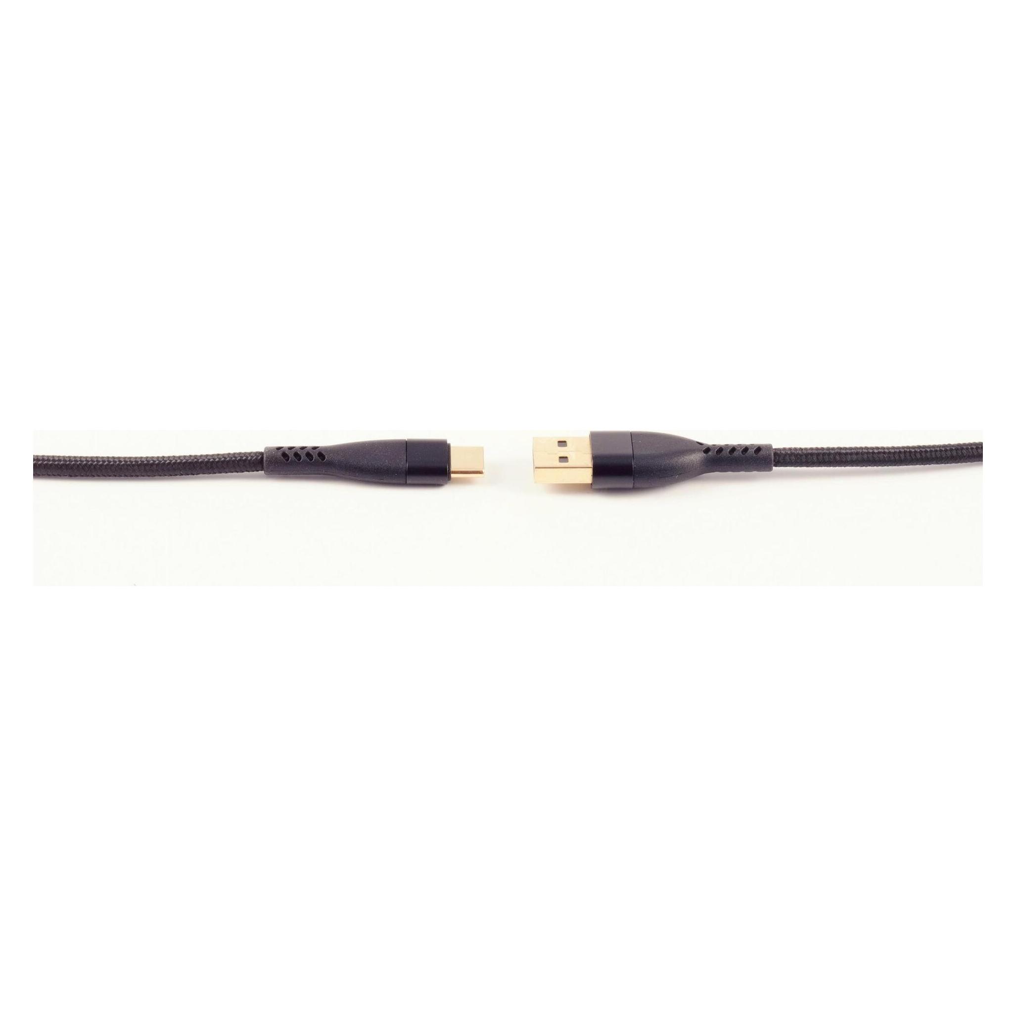Shiverpeaks PRO Serie II USB 2.0 Kabel, C-Stecker- A-Stecker 1,0 m, vergoldete Kontakte, Bandbreite: bis zu 480 (1 m, USB 2.0) (BS20-71025)
