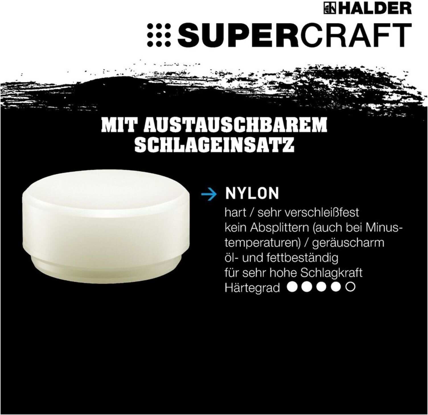 Halder Ersatz-Einsatz, Nylon 40 mm (3508.040)