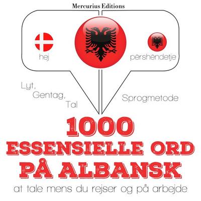 1000 essentielle ord på albansk - JM Gardner, Audio, 9782821128491