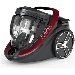 Rowenta Silence Force Cyclonic, Staubsauger, Rot, Schwarz