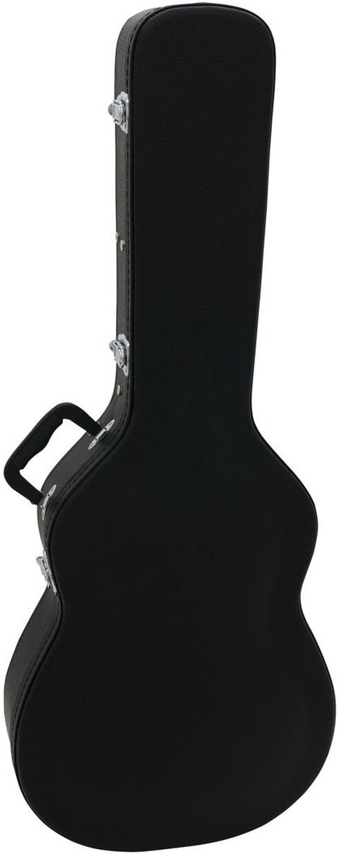 Dimavery Form-Case Western-Gitarre, Schwarz