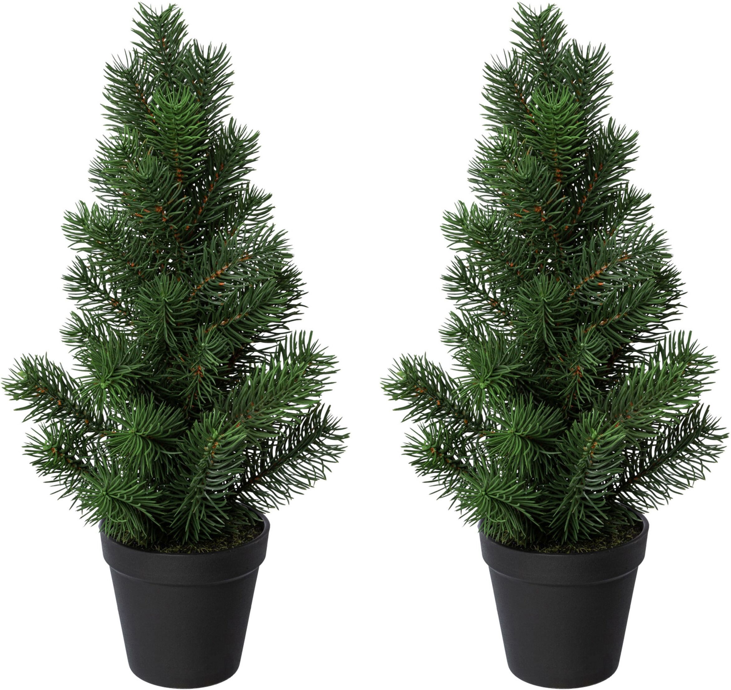 Künstlicher Weihnachtsbaum CREATIV GREEN "Weihnachtsdeko, künstlicher Christbaum, Tannenbaum", grün, H:43cm, Kunststoff, Weihnachtsbäume, Künstlicher Weihnachtsbaum, täuschend echt aussehend