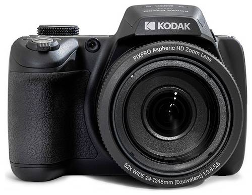 Kodak AZ528 Digitalkamera 16 Megapixel Opt. Zoom: 52 x Schwarz inkl. Akku, inkl. Blitzgerät Bildstabilisierung, WiFi, mit