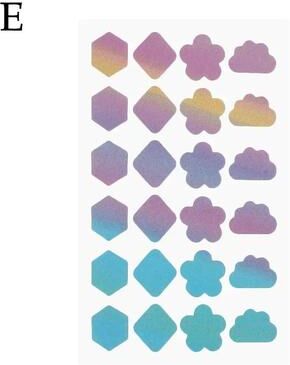 Useful Little Things Colorful Cute Star Heart Shaped Acne Treatment Stickers e