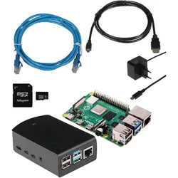 Raspberry Pi Starter Kit 4 Model B 8 GB, Entwicklungsboard + Kit