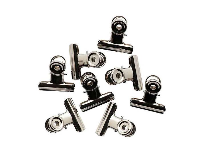 Glorex Metallscharnier-Clips 3.1 cm 8 Stück