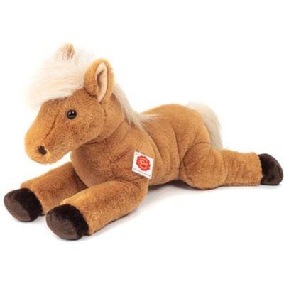 Teddy Hermann 90275 - Pferd liegend, 48 cm, Plüschtier