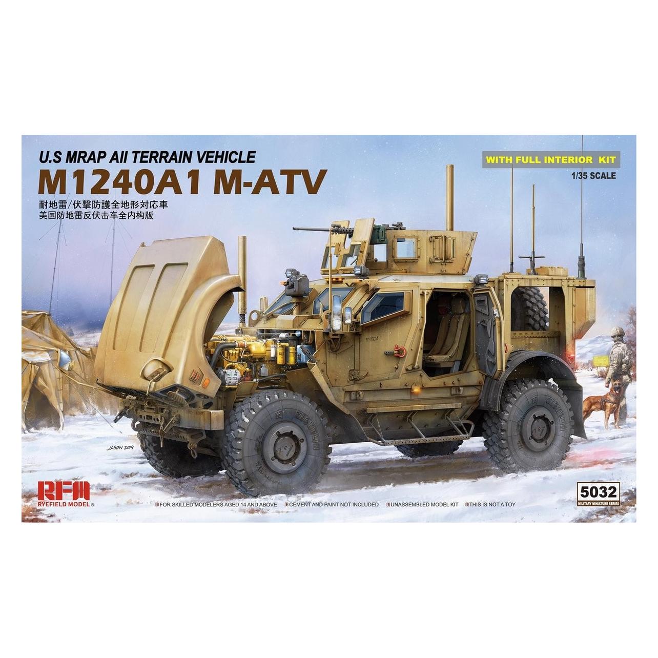 Rye Field Model M-ATV (MRAP ALL TERRAIN VEHICLE) M1024A1 (RM-5032)