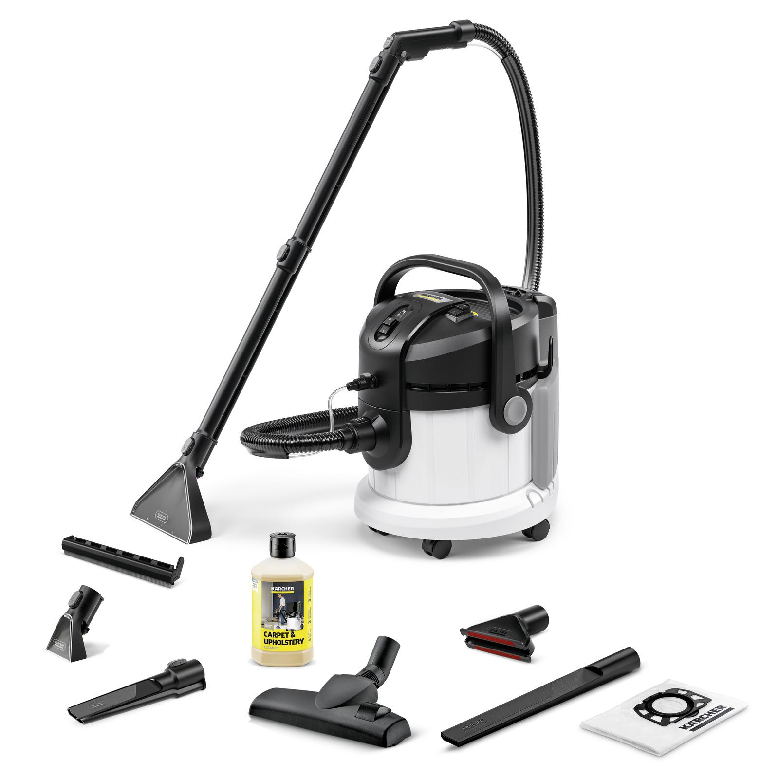 Kärcher SE 4 Plus Special, 1000 W, Trommel-Vakuum, Trocken&Nass, Staubbeutel, Filterung, Schwarz, Gelb