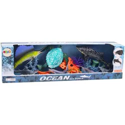 Lean Toys Leantoys Figuren Meerestiere bewegliche Elemente