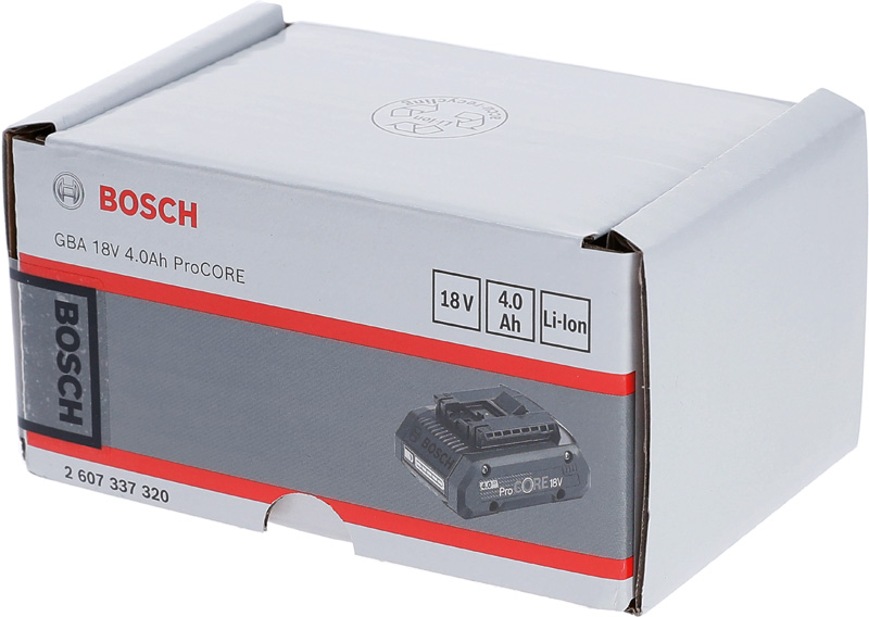 Bosch Akku GBA 18 V 4,0 Ah ProCore 2607337320