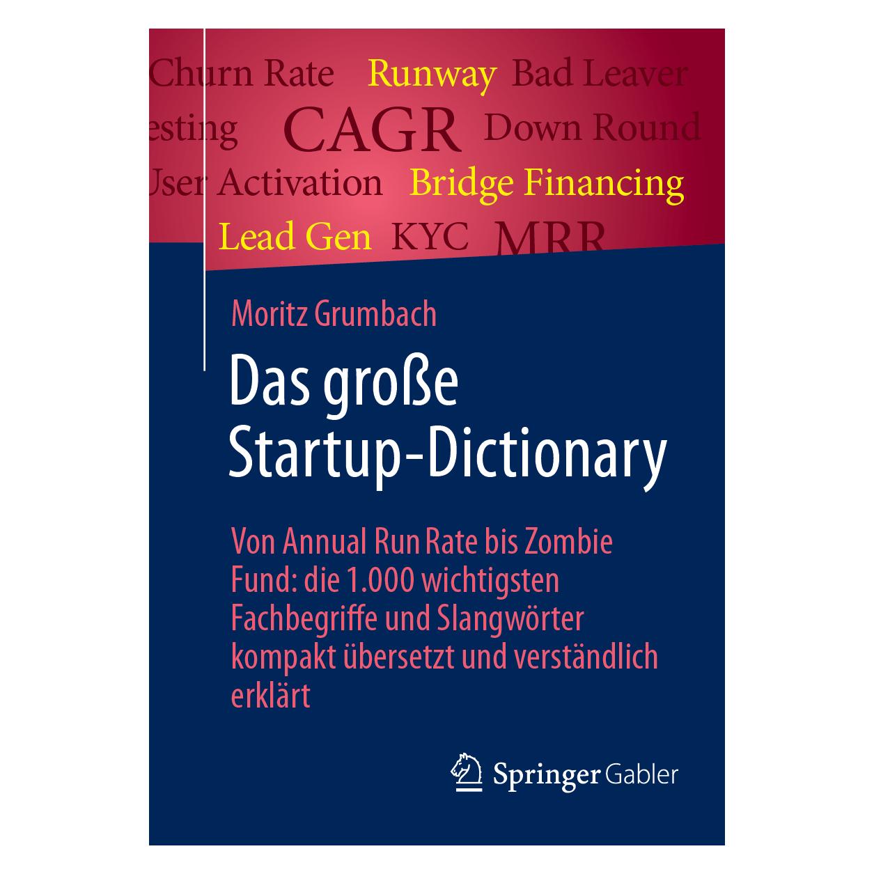 Springer Das grosse Startup-Dictionary (Deutsch, Softcover, Moritz Grumbach) (56557623)