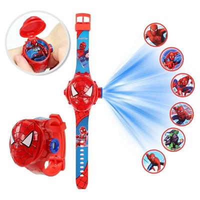 3D Projection Kids Digital Watch With Flip Cover And Cartoon Images elsa