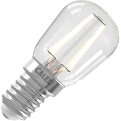 Calex | LED-Glühfaden | Kleine Glühbirne E14 | T26x58 Röhre | Klar | 1,5W