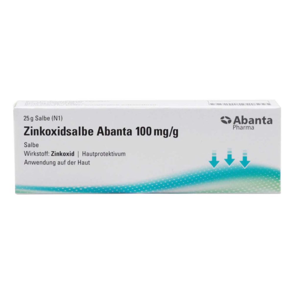 Abanta Pharma GmbH Zinkoxidsalbe Abanta 100 Mg/g 19641670