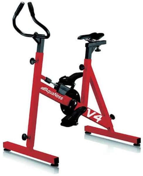 Vélo de piscine AquaNess V4 - Couleur Rouge (RAL3020)