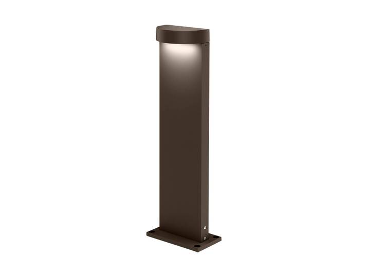 Wever & Ducré Lighting LED Sockelleuchte Palos Round 1.0, dimmbar, bronze / altmessing, Aluminium, Modern, LED Außenleuchte