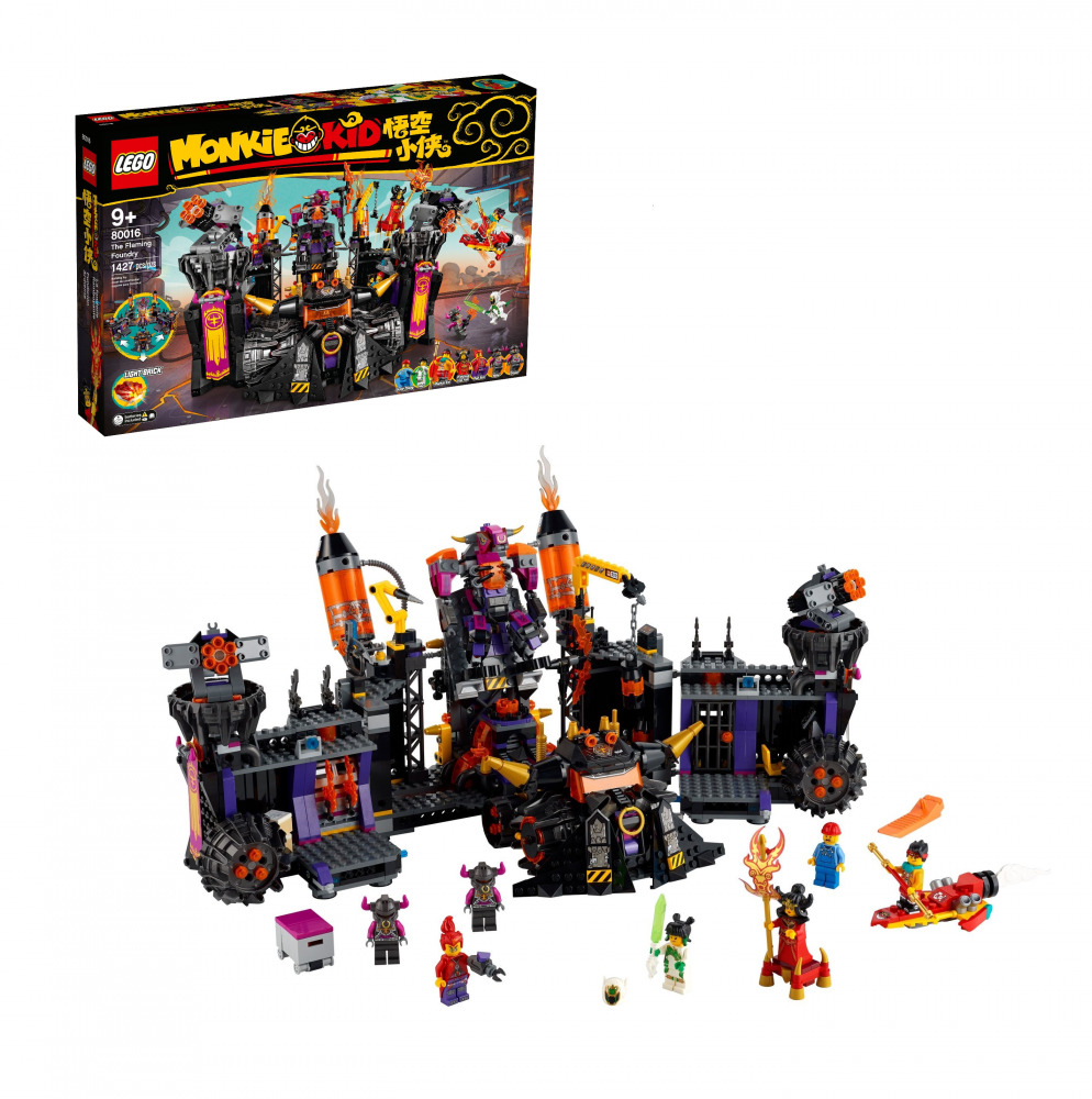 LEGO Monkie Kid Die glühende Gießerei - 80016, Bausatz, 9 Jahr(e), 1427 Stück(e)